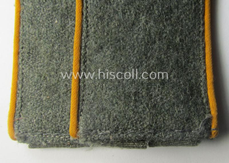 Pair of WH (Heeres) simplified- ie. 'last-ditch'- (ie. 'M44/M45'-) pattern EM-type shoulderstraps: 'Soldat eines Kav. o. Aufkl.-Abts. o. Rgts.'