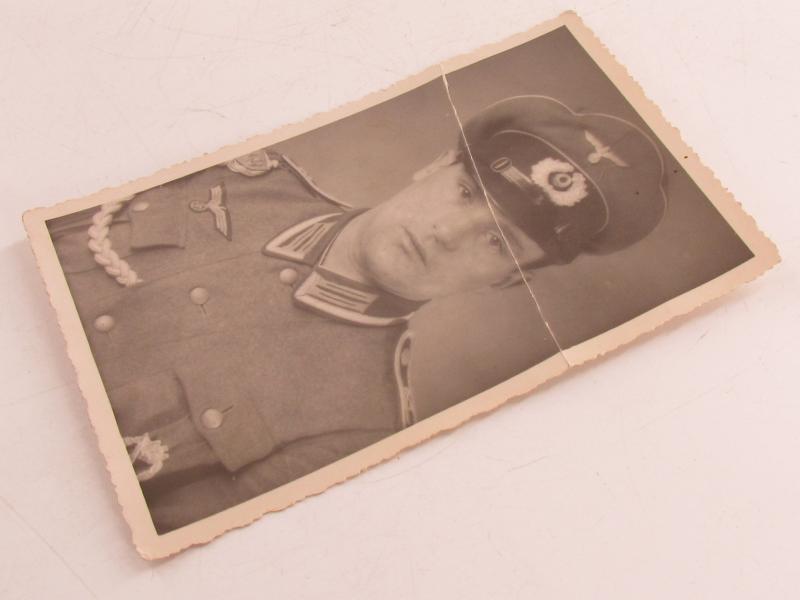 Portrait Photo of a Wehrmacht Soldier