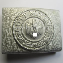 WH (Heeres) 'standard'-pattern, aluminium-based (dress- ie. 'Ausgeh'-pattern) belt-buckle