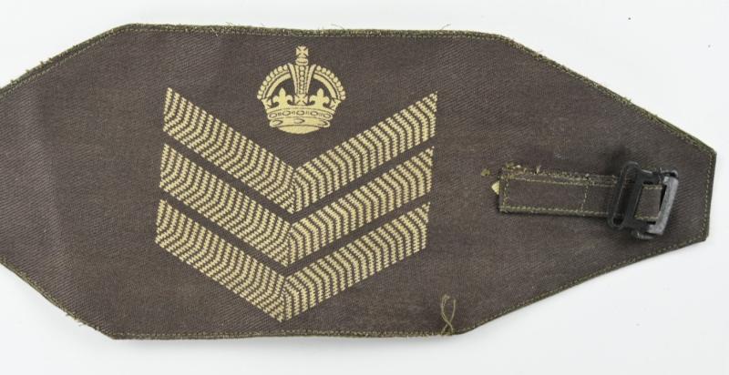 British WW2 Tropical Jungle Rank Armband