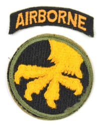 US WW2 17th Airborne Division SSI