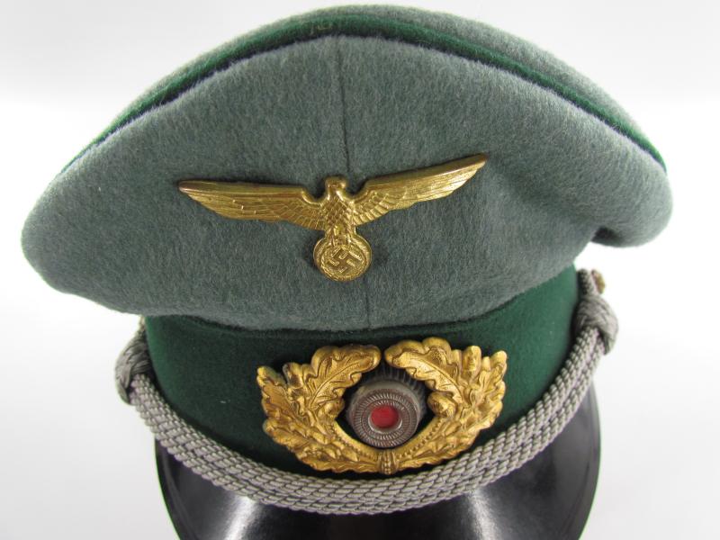 Kriegsmarine Küstenartillery Officers Visor Cap