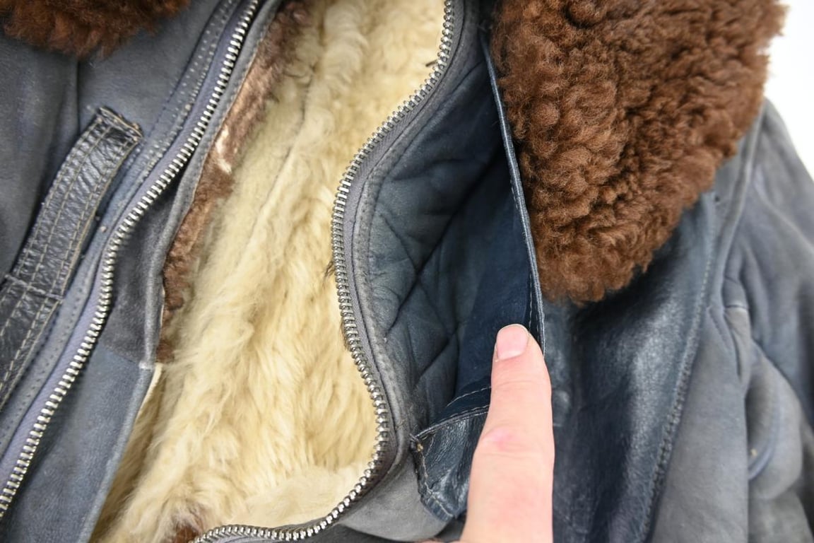 German LW suede winter 'Channel' flying jacket