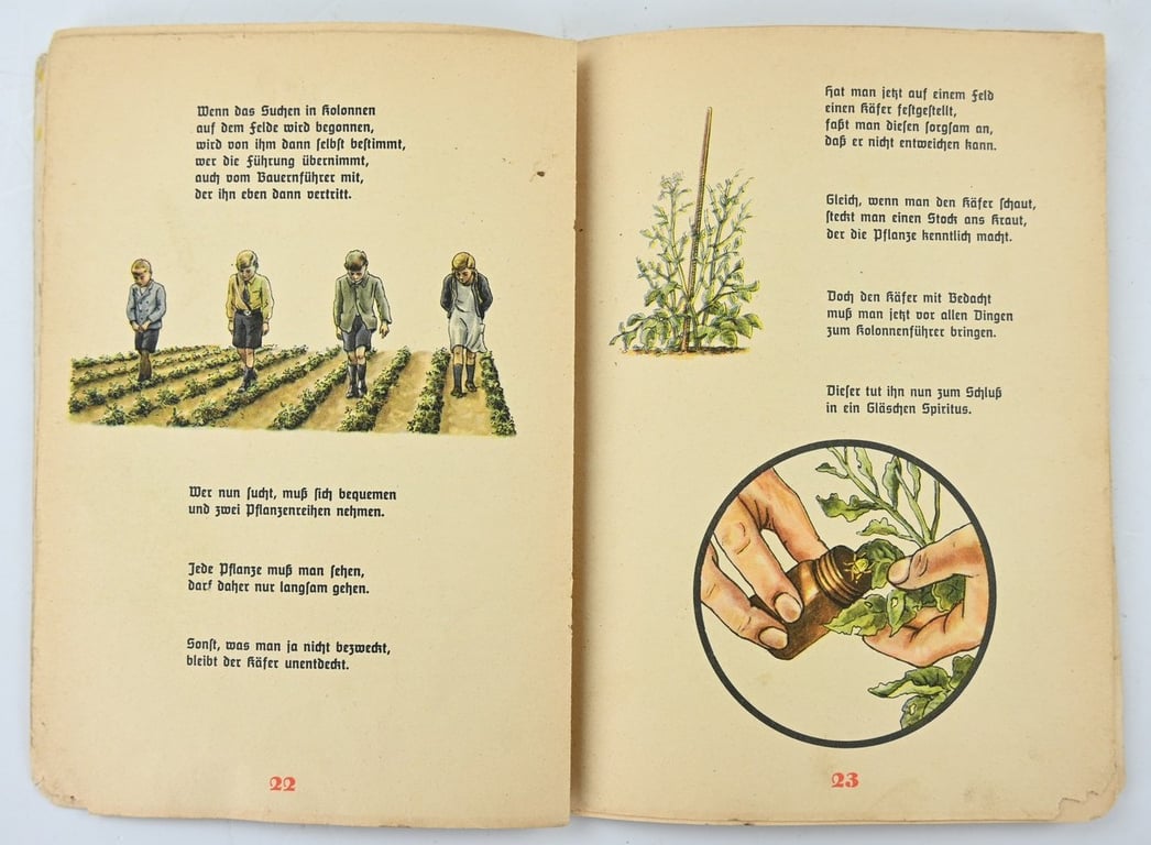 German Third Reich Period Booklet 'Colorado beetle' Fibel