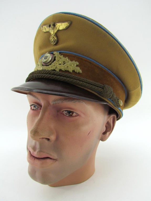 NSDAP Ortsgruppe RZM leaders visor cap