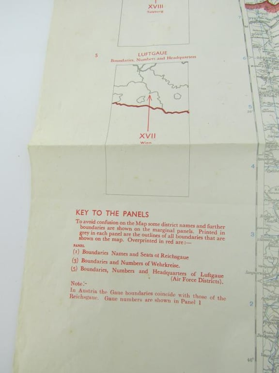 US WWII Roadmap Part of Trieste 1944