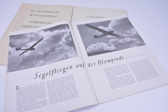 German Olympic Games 1936 Magazine Set