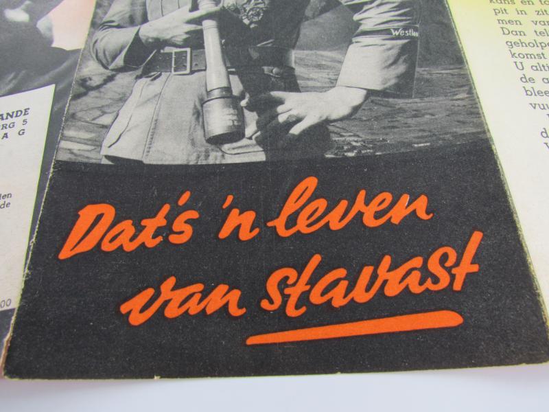 Dutch 'Waffen-SS' Recruitment Flyer/Poster