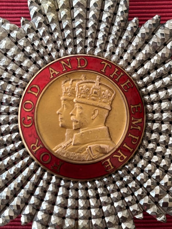K.B.E NAMED CASED MEDAL SET KNIGHT COMMANDER OF THE ORDER OF THE BRITISH EMPIRE. ADDITIONAL PHOTOS