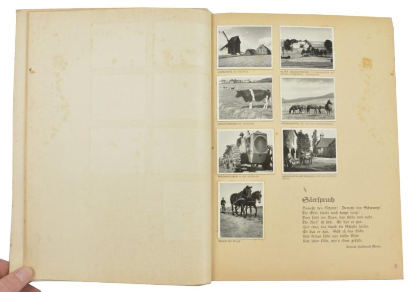 German Third Reich Era Cigaret Album