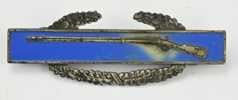 US WW2 Sterling Silver CIB Badge