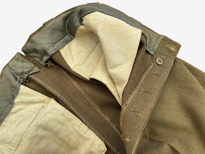 US WWII Wool Serge Trousers