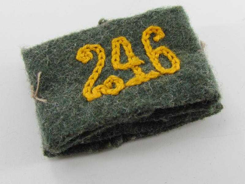 Wehrmacht ( Heer ) Slip on cyphers for shoulder boards