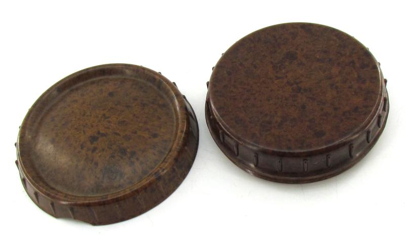 Wehrmacht Brown Bakelite Butterdish