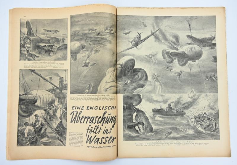German Berliner Illustrierte Zeitung Newspaper August 1940