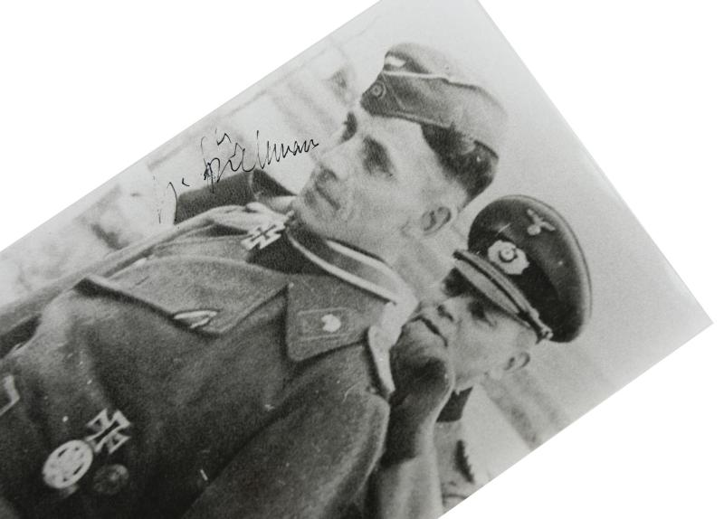 Signature of Wehrmacht Member 'Johann Spielmann'