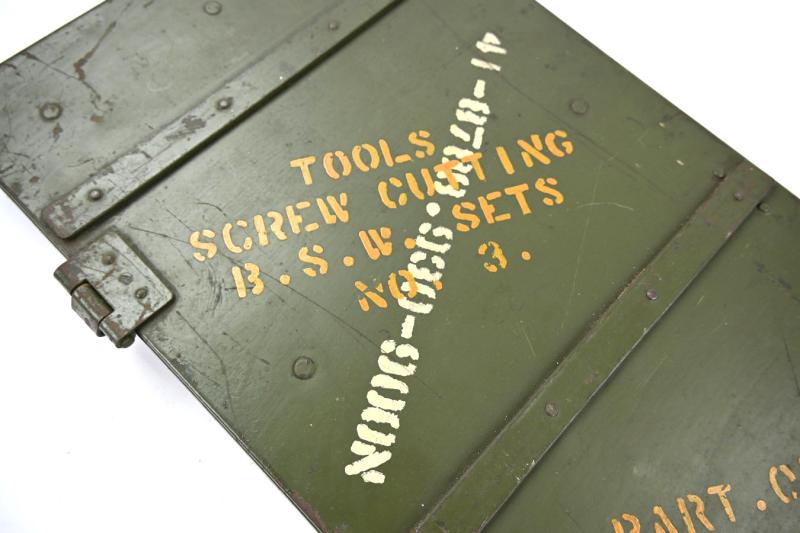 British WW2 Tool Cutting BSW no.3 Set