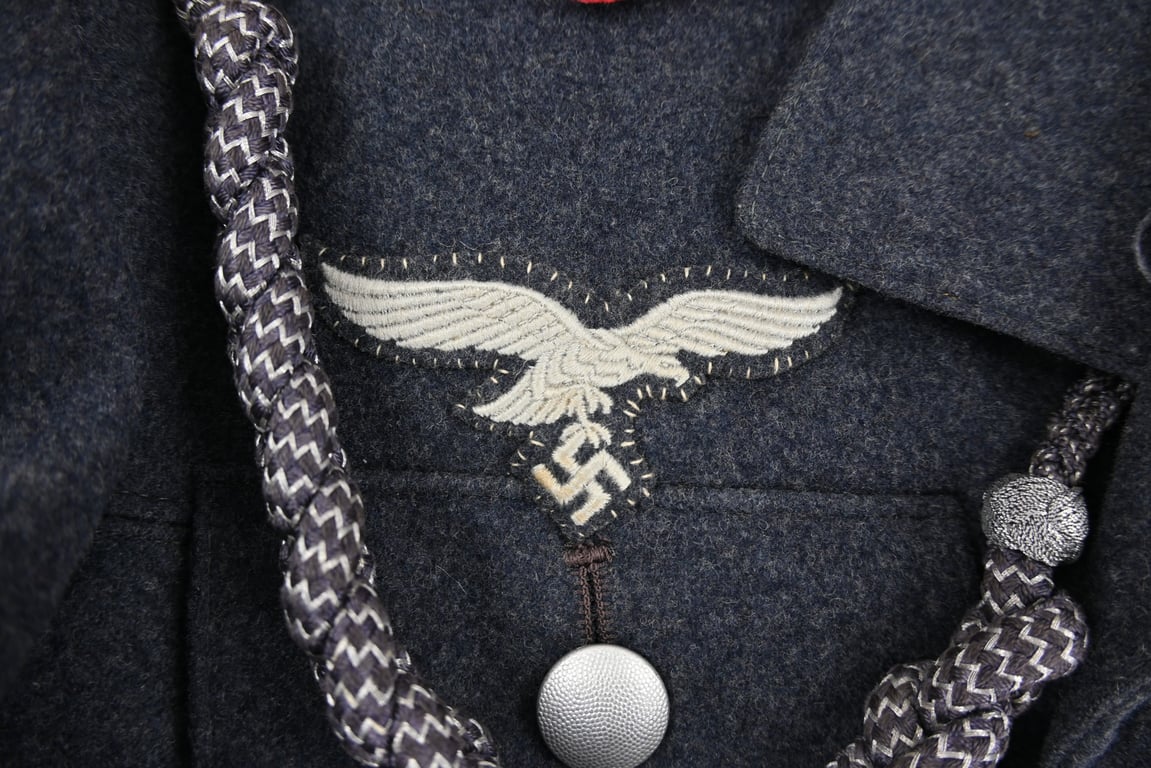 German LW Flak Artillery 4-Pocket Tunic