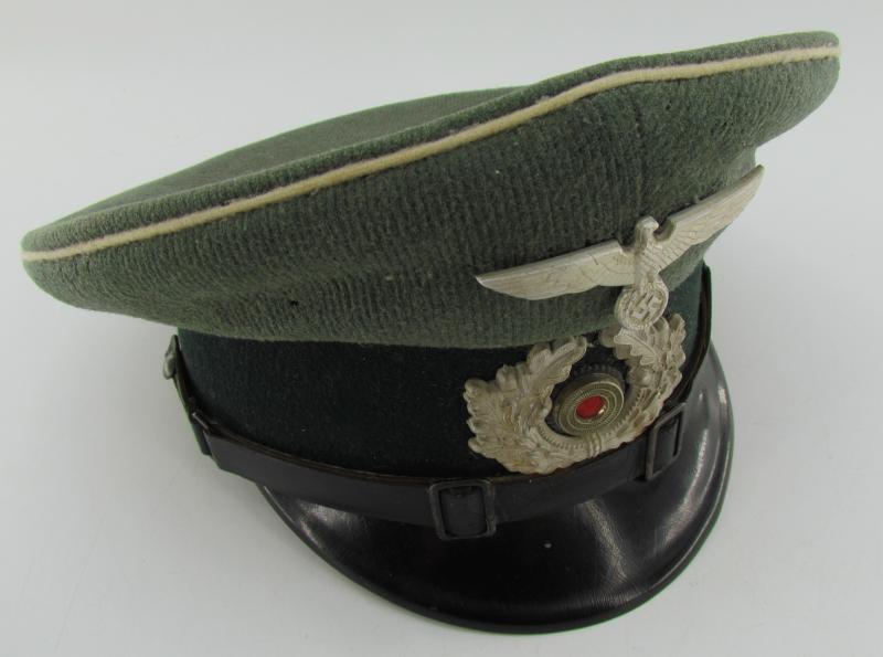 Wehrmacht EM/NCO Visor Cap (Heer Infantry) – 1937