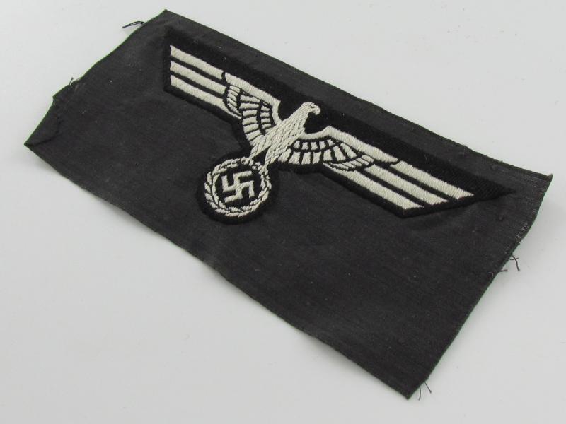 Unissued Early Pre War Bevo Panzer Breast Eagle