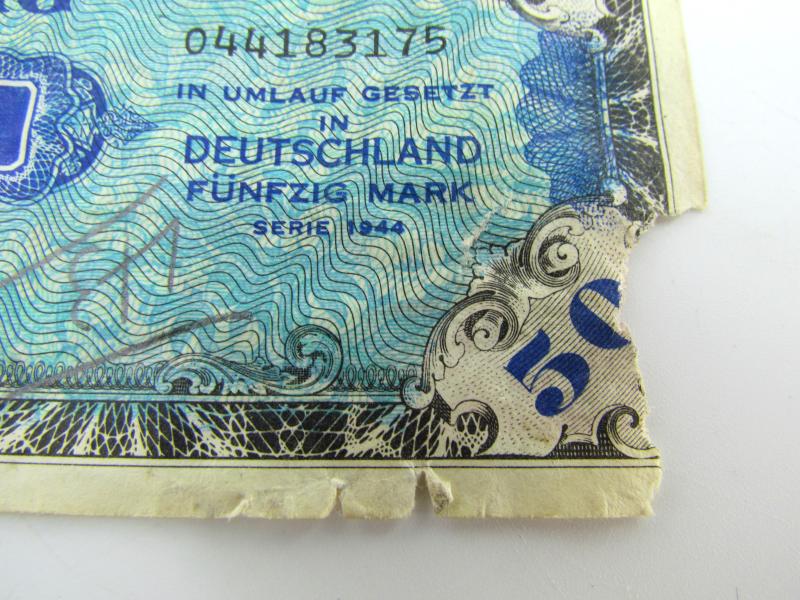 Allied Forces money for Germany