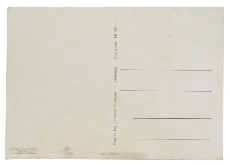 German LW Postcard 'Flak in Bereitschaft'