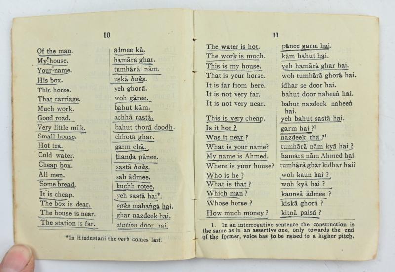 British WW2 Pacific Booklets