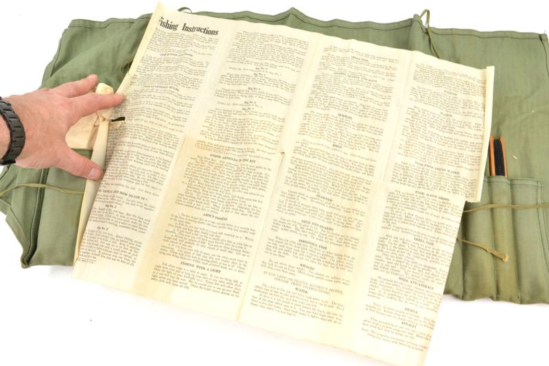 USAAF WW2 Emergency /Survival Fishing Kit