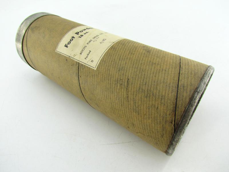 British WWII Foot Powder Container