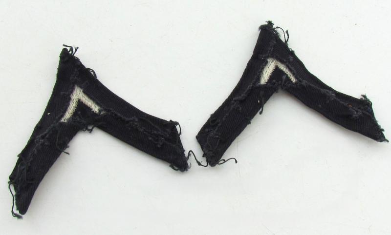 US WWII Private First Class Chevron Set