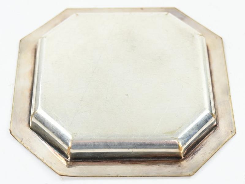 German Third Reich Era Table Silver Plate Leichte Flakabteilung 74'