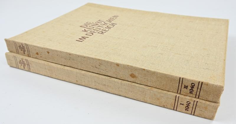 German Third Reich Magazine Set 'die Kunst im Dritten Reich' 1940