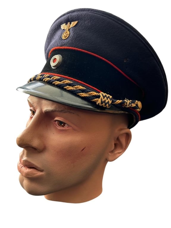 German 'Reichsbahn' Visor Cap
