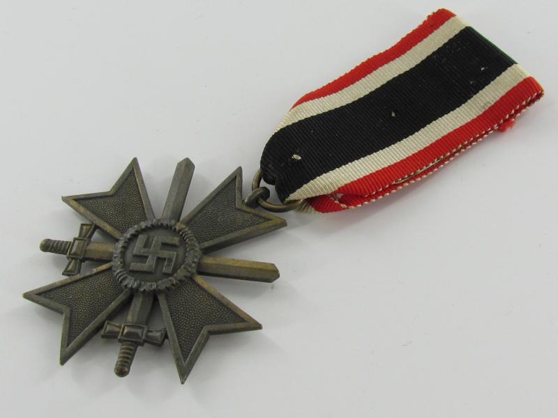 German War Merit Cross with Swords Marked 80