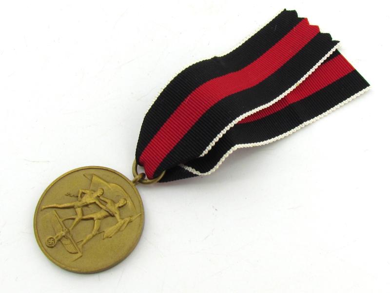 German 1 October 1938 Medal