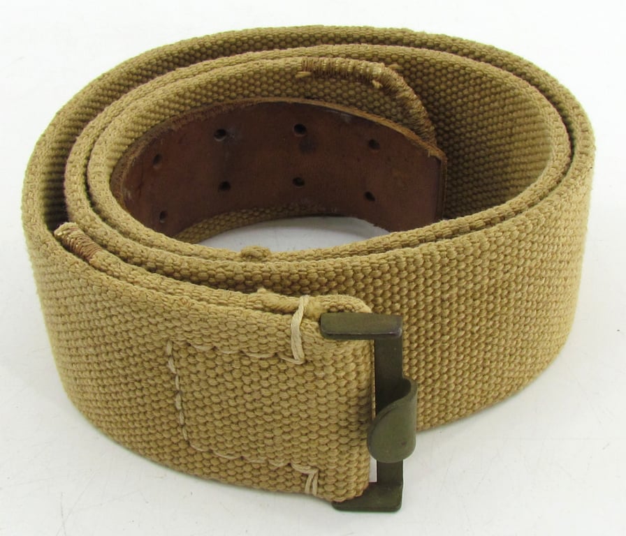 Wehrmacht Heer / Luftwaffe Tropical EM's combat webbing belt