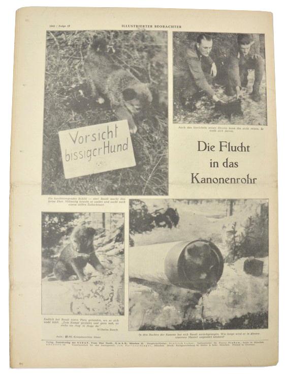 German Magazine “Illustrierter Beobachter ”29 April 1943