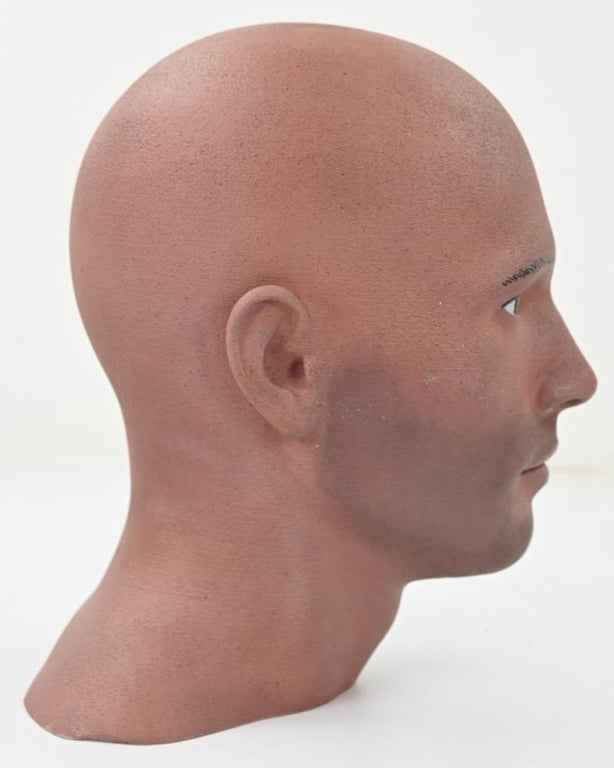 Display Head for headgear