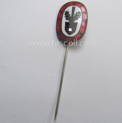 Neatly enamelled 'Reichsarbeitsdienst'- (ie. RAD-) related so-called: 'Mitglieds-...