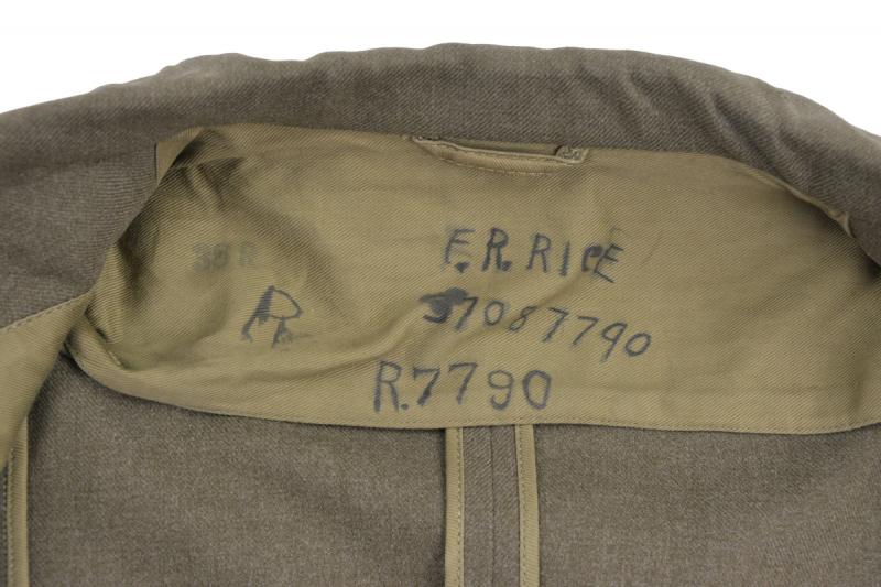 USAAF WW2 2nd Air Force Servicedress & Overseas Cap