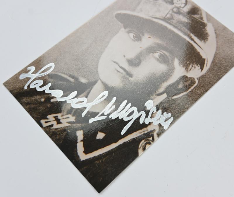 Signature of Waffen-SS KC Recipient 'Harald Nugiseks'
