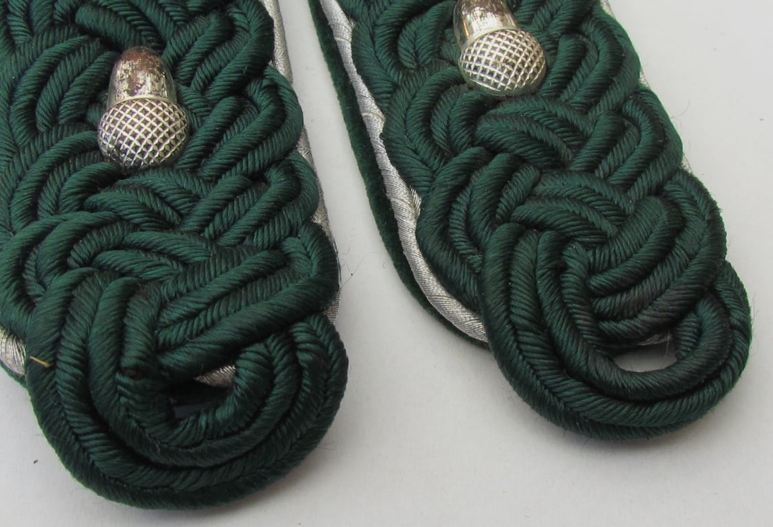 German State Forestry Service Forstmeister Shoulder Boards – 1942 Pattern