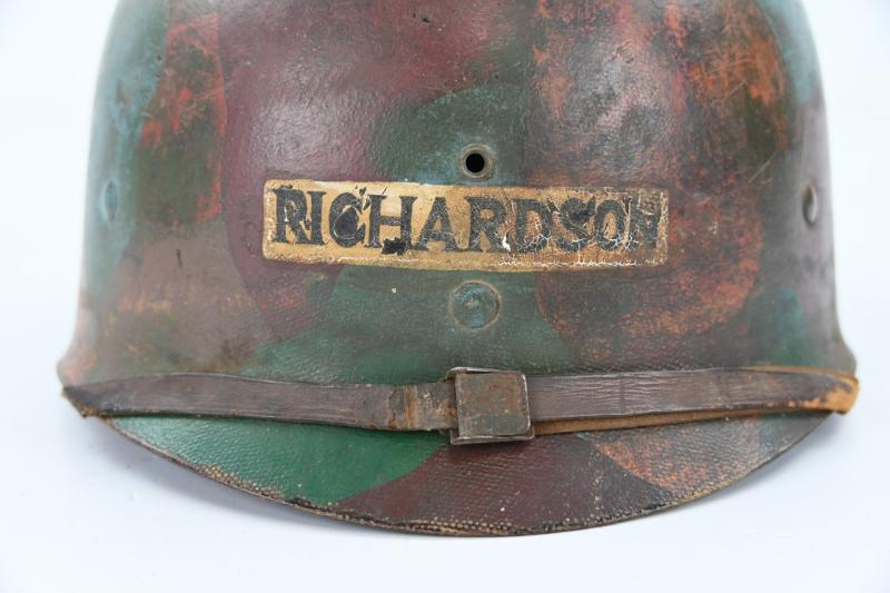 US WW2 M1 Camouflaged Helmet Liner