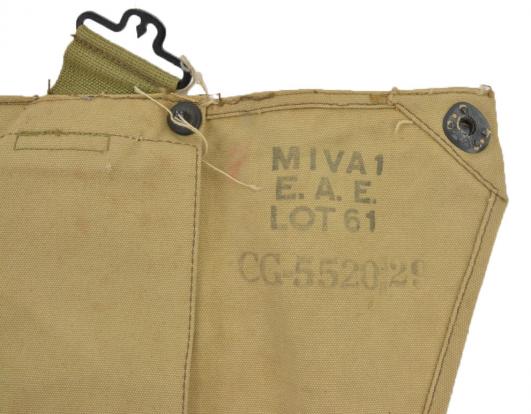 US WW2 MIVA1 Gasmask Pouch