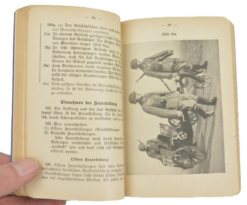 German WH Book 'Infantry Regulations' Part 4a