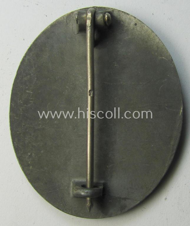 Attractive - and neatly maker- (ie. '4'-) marked! - example of a silver-class wound-badge (or: 'Verwundeten-Abzeichen in Silber') as was produced by the: 'Steinhauer u. Lück'-company