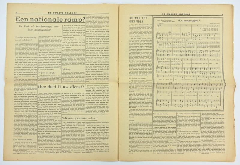 Dutch SS Magazine 'De Zwarte Soldaat' 1942