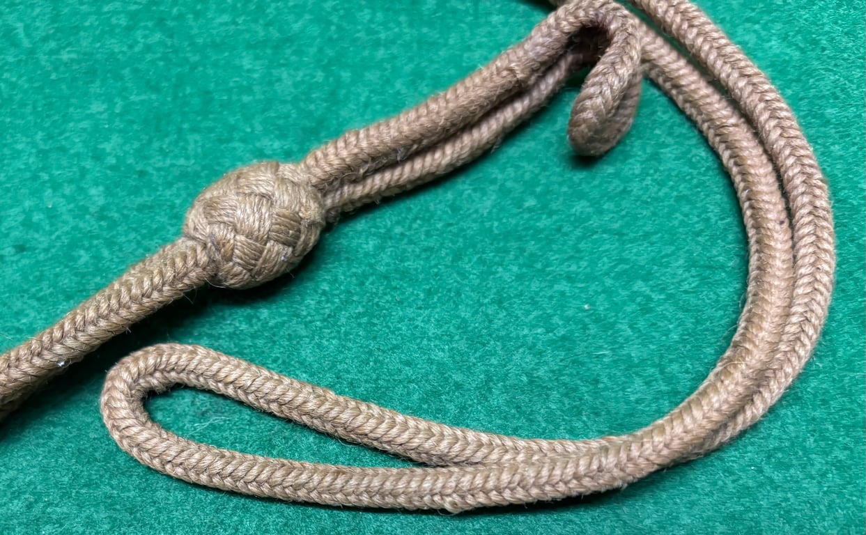 Great Great War Webley Pistol Lanyard