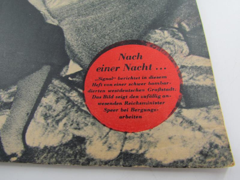 Signal German War Time magazine No 17 1943