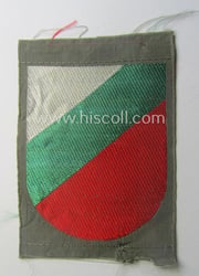 German-produced, 'BeVo'-type armshield showing the coat of arms...